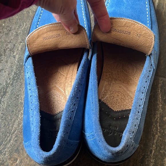 Robert Graham Blue Suede shoes - Picture 12 of 12